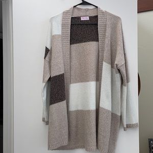Color Block Cardigan